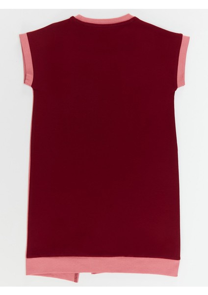 Rock Kedi Pamuklu Kız Çocuk Pembe Elbise fırsatları