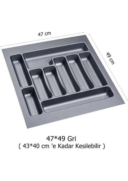 Çekmece İçi Kaşıklık 47 x 49 cm Mutfak Çekmece Düzenleyici