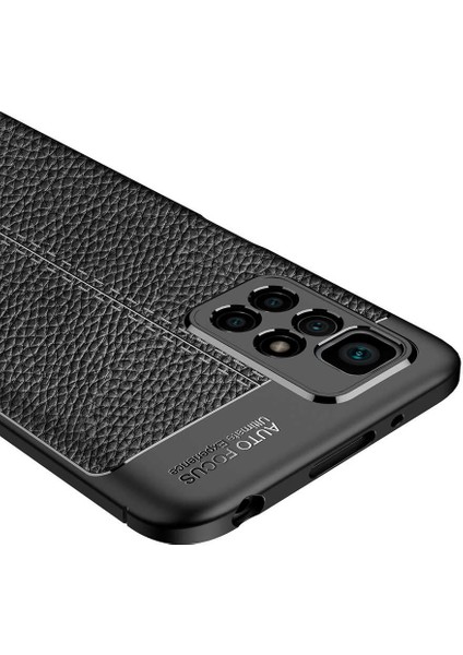 Xiaomi Redmi 10 2022 Kılıf Niss Silikon Deri Görünümlü Kamera Korumalı Siyah fiyatları
