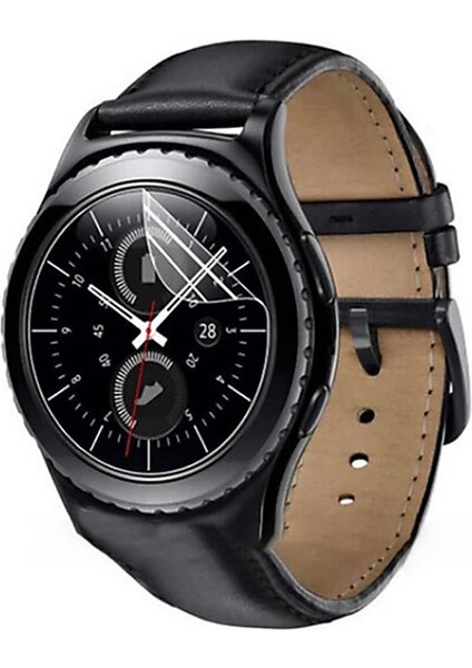 Samsung Galaxy Watch 4 Clasic Bluetooth 42MM Ön Darbe Emici Ekran Koruyucu Nano Cam (4 Adet)