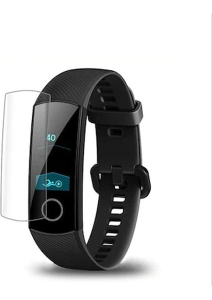 Honor Band 6 Ön Darbe Emici Ekran Koruyucu Nano Cam (4 Adet)