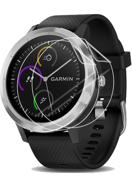 Garmin Vivoactive 4 Ön Darbe Emici Ekran Koruyucu Nano Cam (4 Adet)