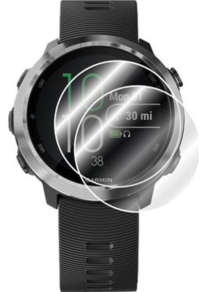 Garmin Forerunner 645 Ön Darbe Emici Ekran Koruyucu Nano Cam (4 Adet)