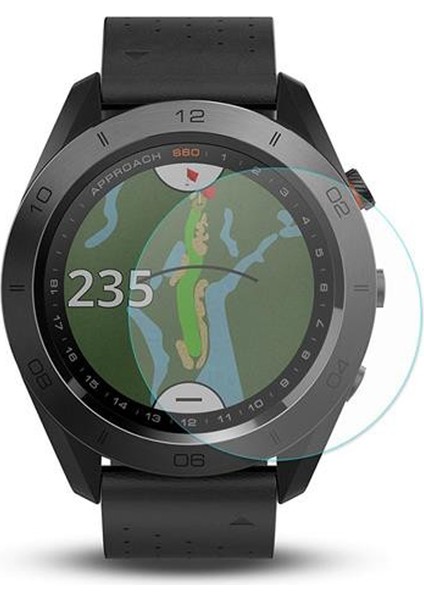 Garmin Approach S60 Ön Darbe Emici Ekran Koruyucu Nano Cam (4 Adet)