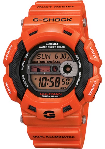 Casio G-Shock G9100R Ön Darbe Emici Ekran Koruyucu Nano Cam (4 Adet)