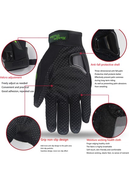 Erkek Motosiklet Eldiveni - Kırmızı (Yurt Dışından) fırsatları