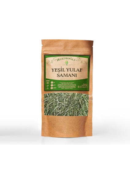 Yeşil Yulaf Samanı 80 gr