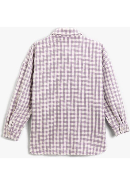 Oversize Oduncu Gömleği Uzun Kollu Cepli