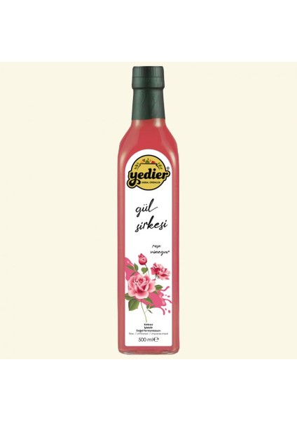 Doğal Gül Sirkesi 500 ml