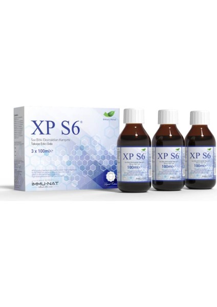 Xp S6 Sıvı Bitki Ekstraktları Karışımı 300 ml