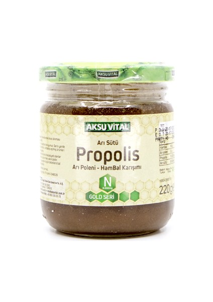 Propolisli Arı Sütü Bal Polen Karışımı (N) 8.000 Mg modelleri