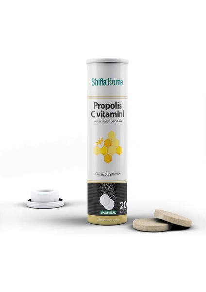 C Vitaminli Propolis Efervesan 20 Tablet