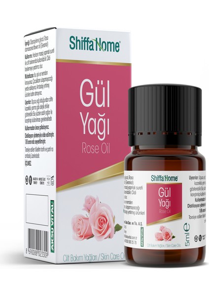 Gül Yağı 5 ml