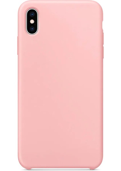 Apple iPhone Xs x Kılıf Iç Kadife Tam Koruma Silikon Lansman