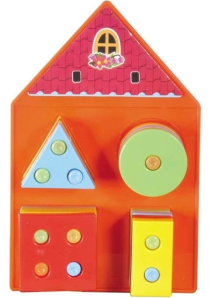 Bebies Eğitici Geometrik Ev 27 Parça