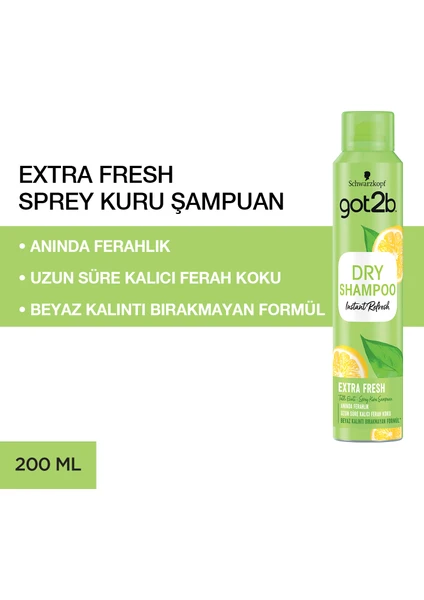 Fresh It Up Extra Fresh Kuru Şampuan 200 ml (1 Adet)