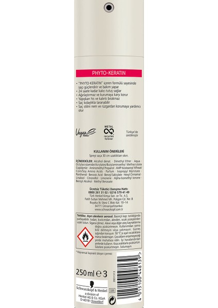 Keratin Sprey 250 Ml 1 Adet Phyto Keratin Saç Spreyi