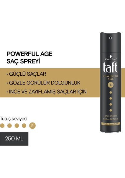 Powerful Age ( İnce Ve Zayıflamış Saçlar İçin ) Sprey 250 Ml