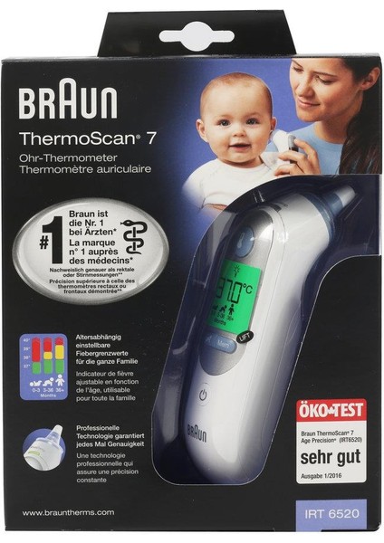 Thermoscan7 Irt 6520 Kulaktan Ateş Ölçer