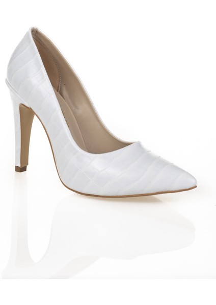 Sedef 3 Boyut Cilt Aynalı Stiletto Topuklu Kadın Klasik Ayakkabı 1501CNR modelleri