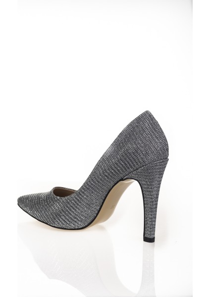 Platin Mercan Aynalı Stiletto Topuklu Kadın Klasik Ayakkabı 1501CNR fırsatları