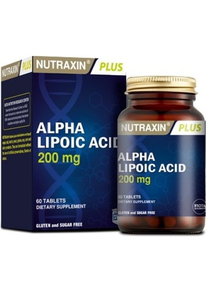Alpha Lipoic Acid 200 Mg 60 Tablet
