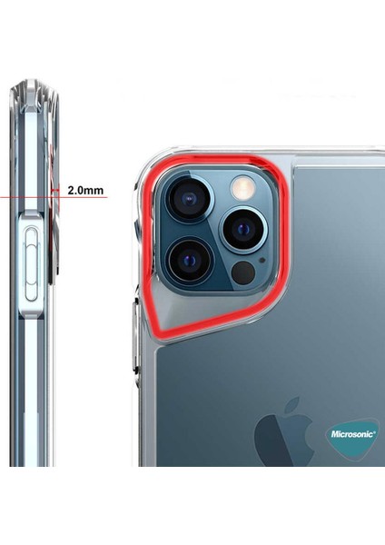 Apple iPhone 12 Pro Kılıf Trex Bumper Şeffaf