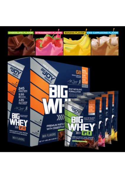 Bigwhey Protein Mix 68 Servis Mix fiyatları