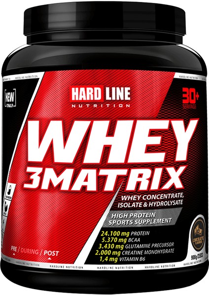 Hardline Nutrition Hardline Whey 3matrix 908 gr Protein Tozu Çikolata