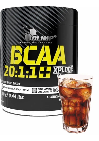 Bcaa 20:1:1 + Xplode Powder  Kola Aromalı Bcaa