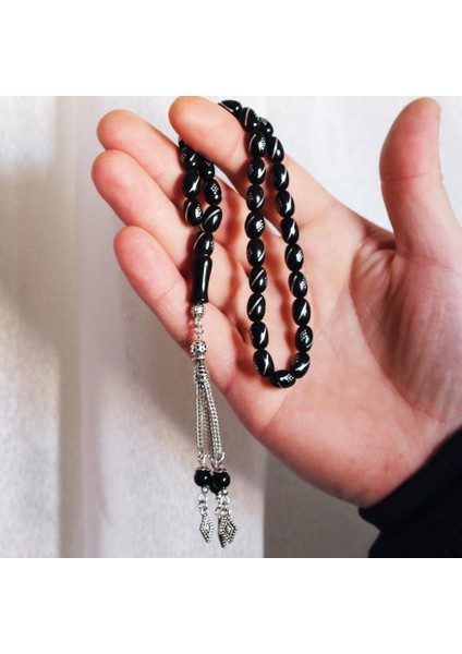 Yan Yarma Arası Işlemeli Beyzi Model Gürcistan Oltusu Tesbih modelleri