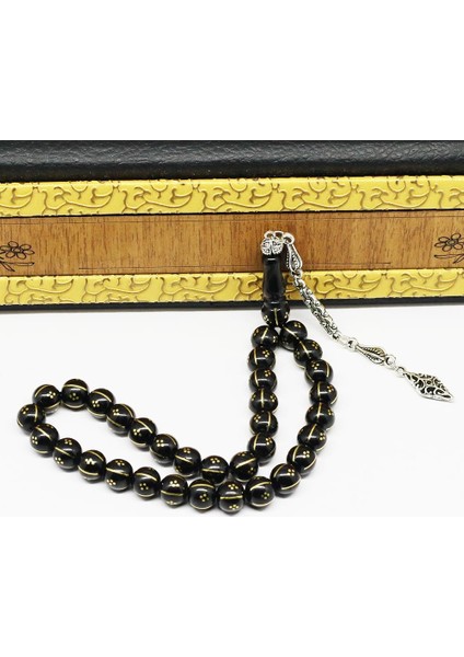 Sarı Karpuz Dilim Arası Işlemeli Gürcistan Oltusu Tesbih fiyatları