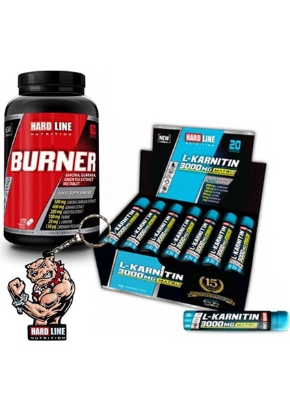 Hardline L-Karnitin Matrix 3000 Mg Şeftali + Burner