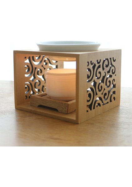 Uçucu Balmumu Eriyik Isıtıcı Mum Tealight Tutucu Ev Yoga Dekor (Yurt Dışından) fiyatları