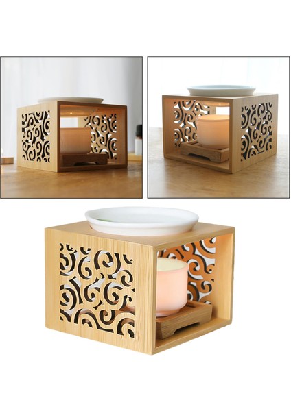 Uçucu Balmumu Eriyik Isıtıcı Mum Tealight Tutucu Ev Yoga Dekor (Yurt Dışından) modelleri