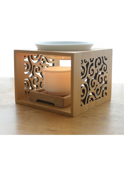 Uçucu Balmumu Eriyik Isıtıcı Mum Tealight Tutucu Ev Yoga Dekor (Yurt Dışından) indirimleri