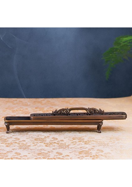 Metal Tütsü Burner Kutusu Kül Catcher Tutucu Aromaterapi Tearoom Ev Dekor Kolu (Yurt Dışından) modelleri