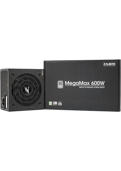 ZALMAN ZM600-TXII 600W+80PLU 12CM CİFT FORWARD PSU