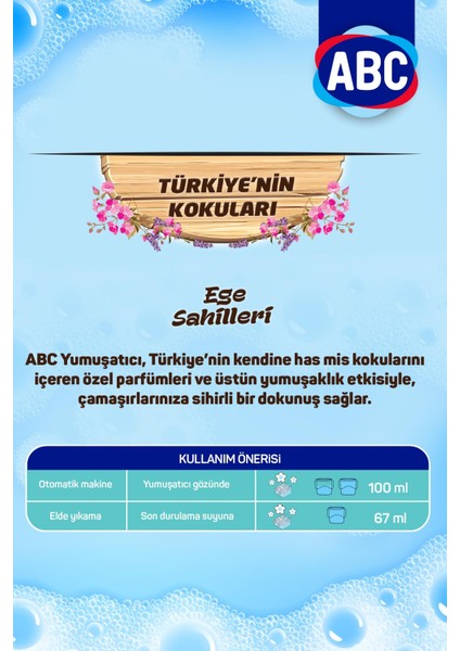 Çamaşır Yumuşatıcısı Ege Sahilleri 5 Litre