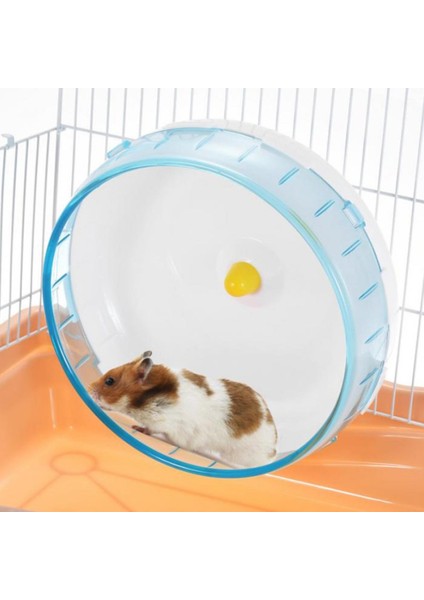 21cm Hamster Egzersiz Tekerlek - Mavi (Yurt Dışından)