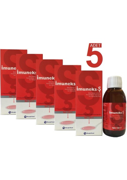 -Ş 150ML Şurup 5 Adet