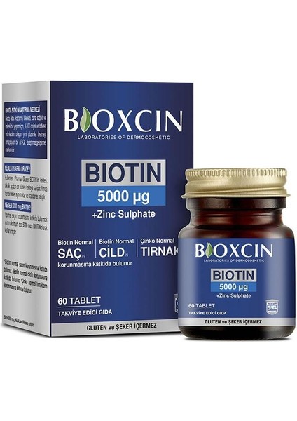 Biotin 5000MCG 60 Tablet