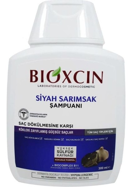 Siyah Sarımsak Şampuanı 300 ml