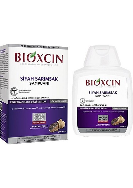 Siyah Sarımsak Şampuanı 300 ml