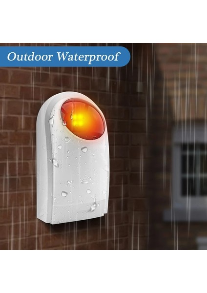 Pa-100 Açık Kablolu Siren Beyaz (Yurt Dışından)