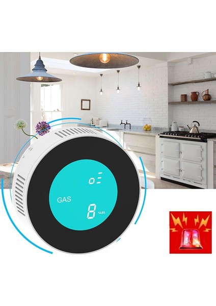 Pa-210W Wifi + Tuya Gaz Alarmı (Yurt Dışından)