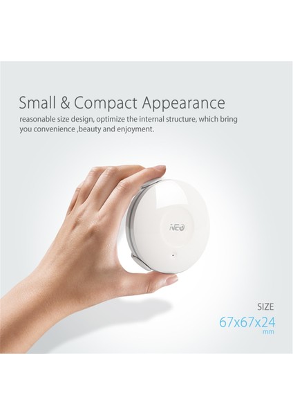 Neo Nas-Ws02W Wifi Su Sensörü (Yurt Dışından)