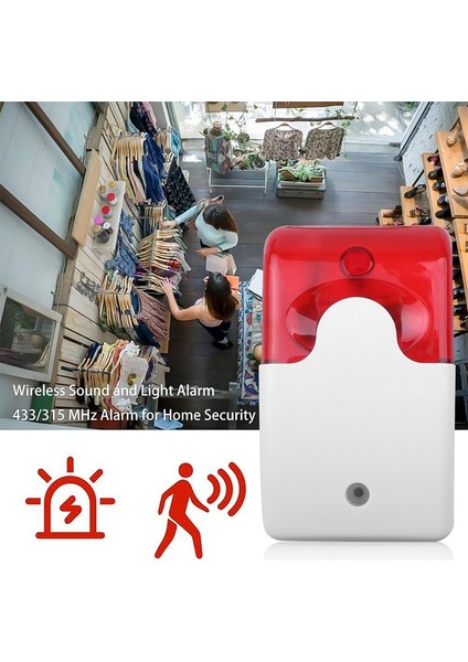 Ly-103 Ses Ve Işık Alarmı 220V Kırmızı (Yurt Dışından) fırsatları