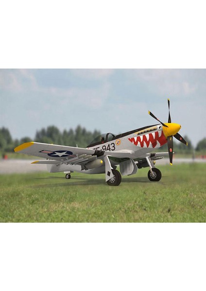 B Baosity 1/33 Ölçekli Kağıt P-51D Fighter Dıy Uçak Modeli Ev Masaüstü Süsleme (Yurt Dışından)