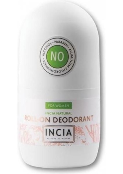 Natural Kadın Deodorant Roll-On 50 ml